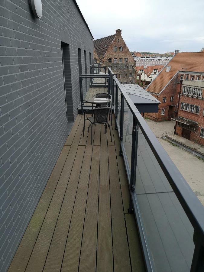 Ferienwohnung Zeglarska Przystan Danzig Exterior foto